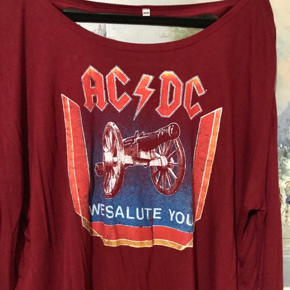 AC/DC long sleeve T-shirt M-L - Picture 2 of 7